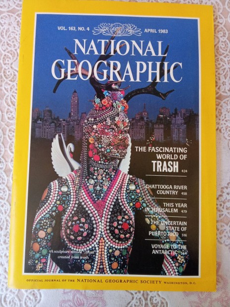 National Geographic magazin angol nyelv 1983/4 