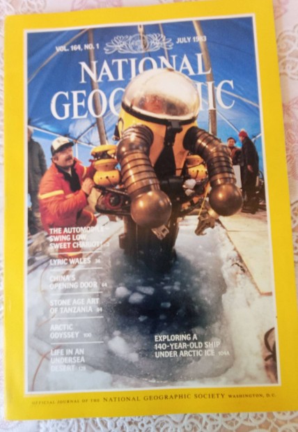 National Geographic magazin angol nyelv 1983/7