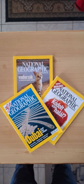 National Geographic magazinok