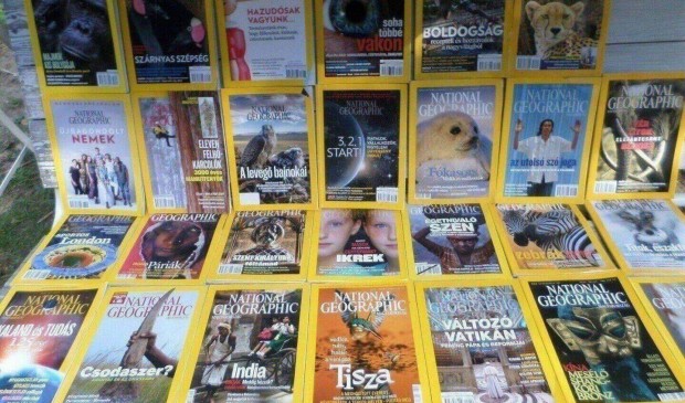 National Geographic újság magazin 27 db