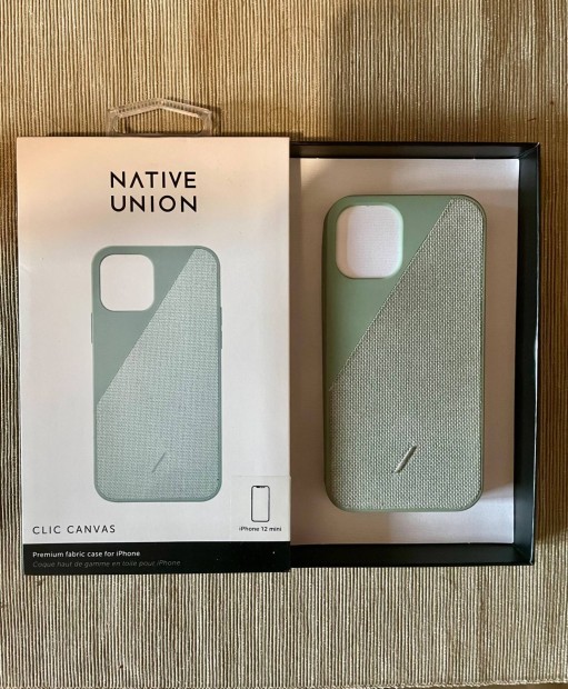 Native Union Clic Canvas - iphone 12 mini tok