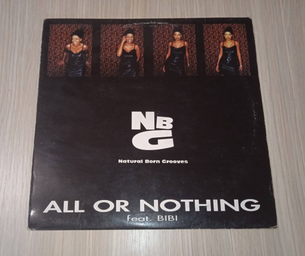 Natural Born Grooves - All Or Nothing G+ (Vinyl,1997)