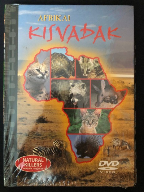 Natural Killers 22. Ragadozk testkzelben Afrikai kisvadak DVD