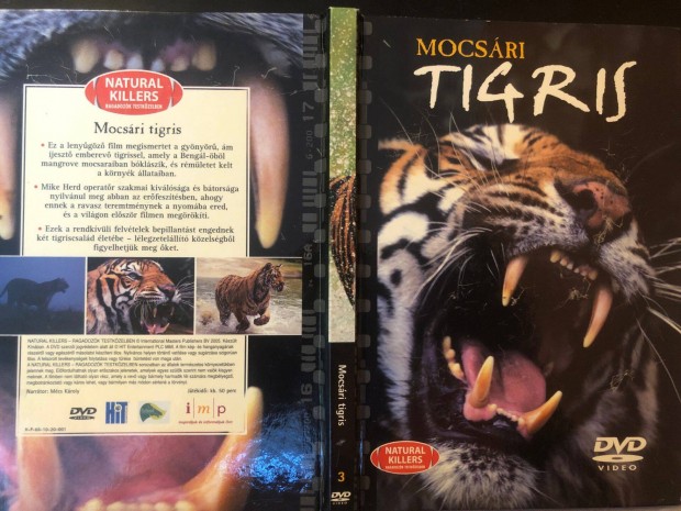 Natural Killers 3. Ragadozk testkzelben Mocsri tigris DVD