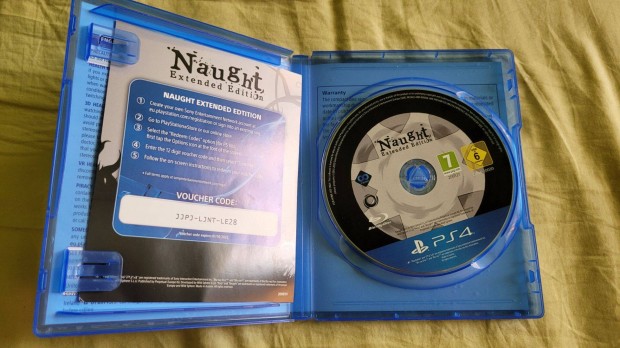 Naught Extended Edition PS4 Jtk Playstation 4 konzolra