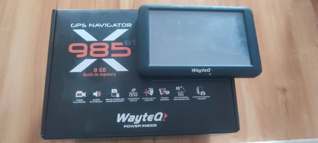 Navigci - Wayteq x985 BT - 2024 vi teljes Eurpa trkp + ajndk