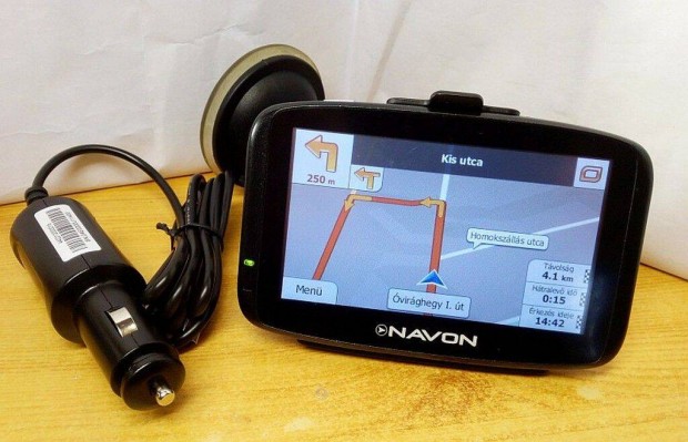 Navon N480 igo Primo2 teljes Eurpa trkppel SD krtyn, Fekete, j