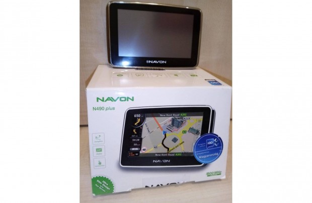 Navon N490 Plus + igo8 Magyarorszg trkppel