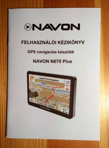 Navon N670 Plus Felhasznli Kziknyv