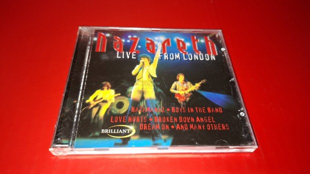 Nazareth Live from London Cd 1999