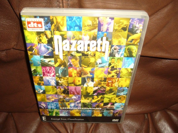 Nazareth - Live in Glasglow . DVD . j . film , filmek