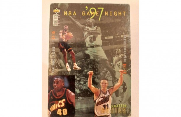 Nba game night 97 card sonic seattle kosaras krtya