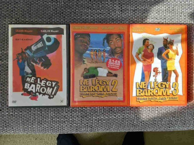 Ne lgy barom 1-3 vad DVD Gyjtemny