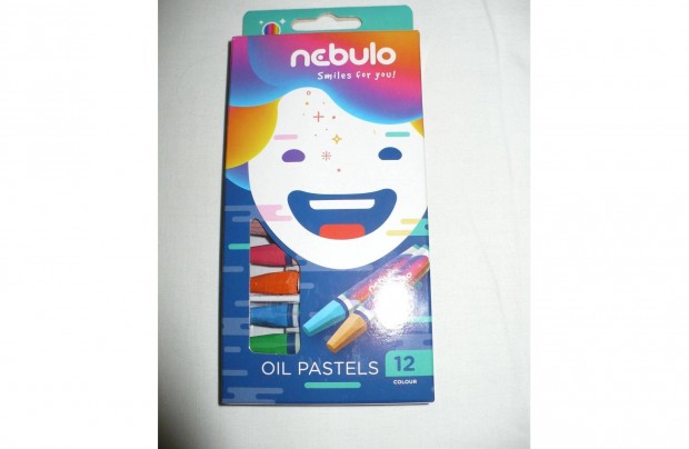 Nebulo oil pastels - 12 szn