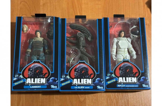 Neca 40.vforduls Retro Alien Figura gyjtemny