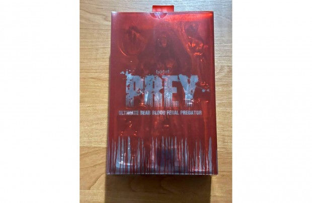 Neca Prey(Prda) 2022 Feral Predator Bear Blood Figura !