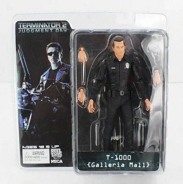 Neca Terminator 2 T-1000 figura bontatlan Mall edition