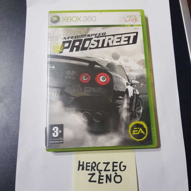 Need FOR Speed Pro Street Nmet xbox360