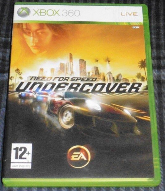 Need For Speed Undercover Angol (Rendr ldzs) Gyri Xbox 360 Jtk
