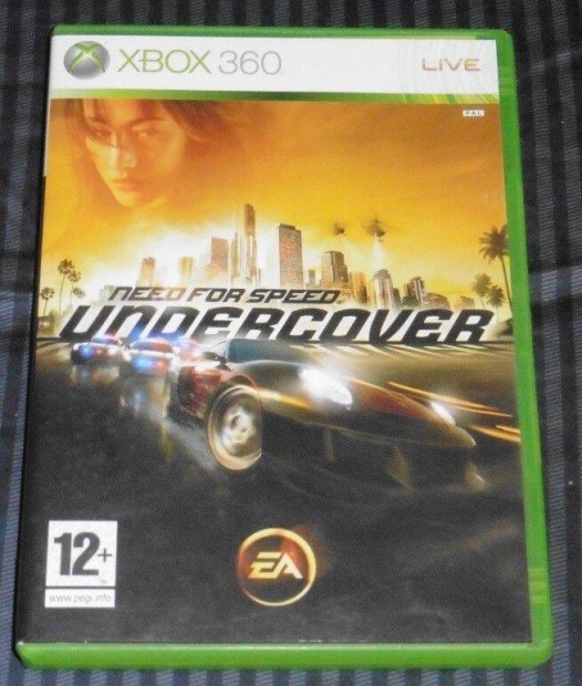 Need For Speed Undercover Nmet (Rendr ldzs) Gyri Xbox 360 Jtk