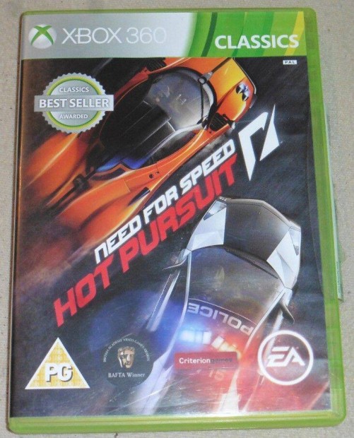 Need For Speed - Hot Pursuit Gyri Xbox 360 Jtk akr flron