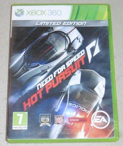 Need For Speed - Hot Pursuit Limited Edition Gyri Xbox 360 Jtk