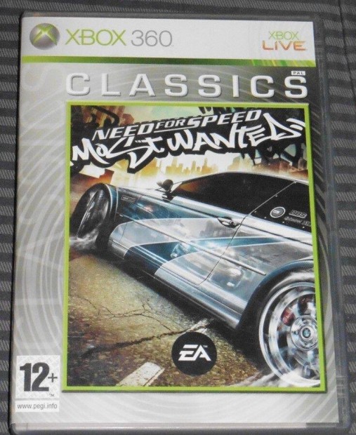 Need For Speed - Most Wanted 2005 angol Gyri Xbox 360 Jtk