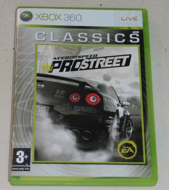 Need For Speed - Pro Street Angolul Gyri Xbox 360 Jtk akr flron
