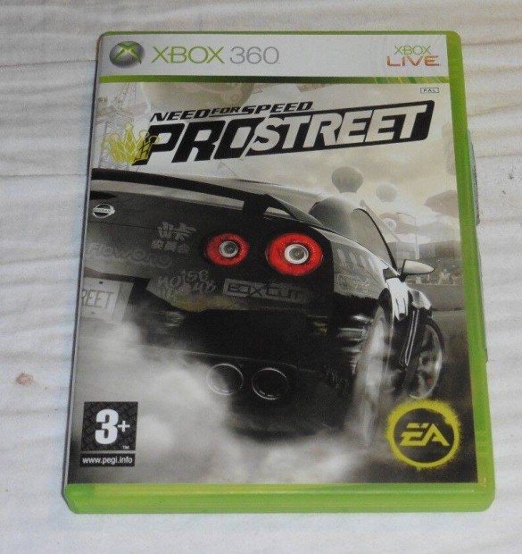 Need For Speed - Pro Street Nmetl Gyri Xbox 360 Jtk akr flron
