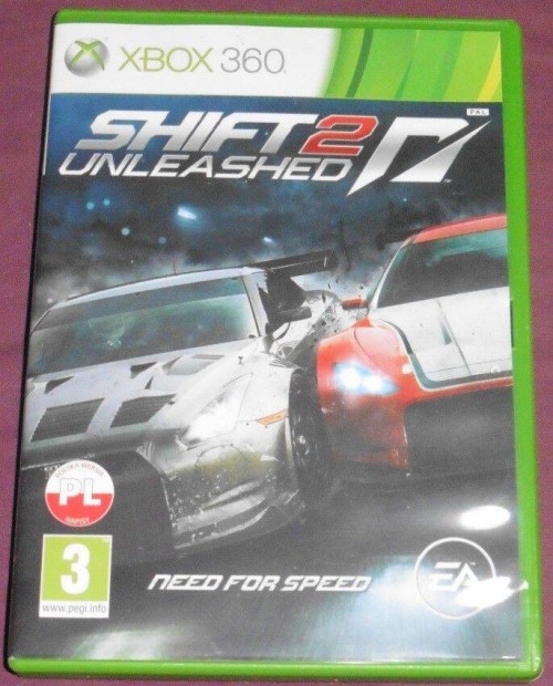 Need For Speed - Shift 2. Unleashed Gyri Xbox 360 Jtk akr flron