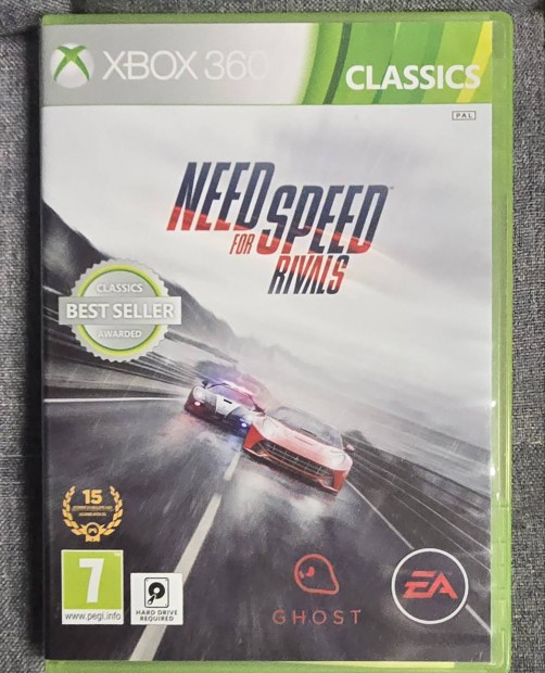 Need For speed Rivals Xbox 360 hasznlt jtk 