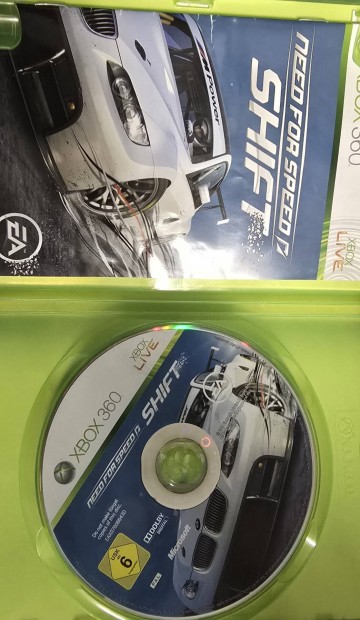 Need For speed Shift Xbox 360 hasznlt jtk 