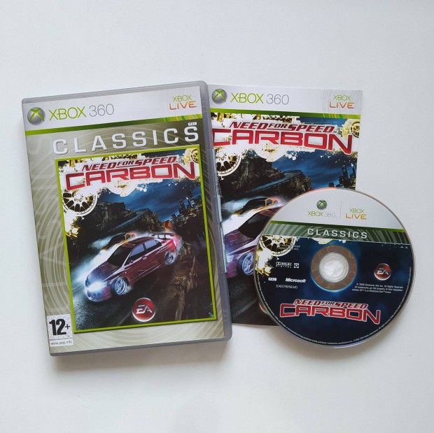 Need for Speed Carbon (Angol nyelv) Xbox 360