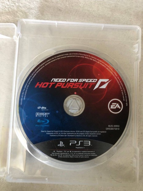 Need for Speed Hot pursuit Ps3 Playstation 3, bort nlkl