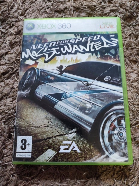 Need for Speed Most Wanted 2005 Xbox 360 Jtk Angol nyelv