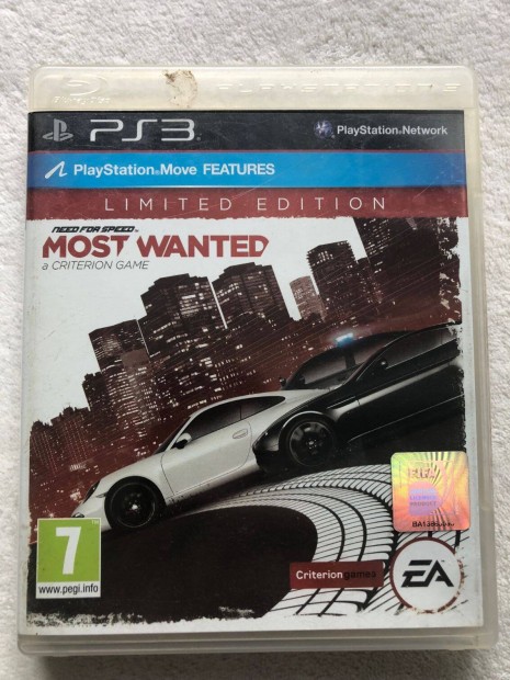 Need for Speed Most Wanted Ps3 Playstation 3 jtk