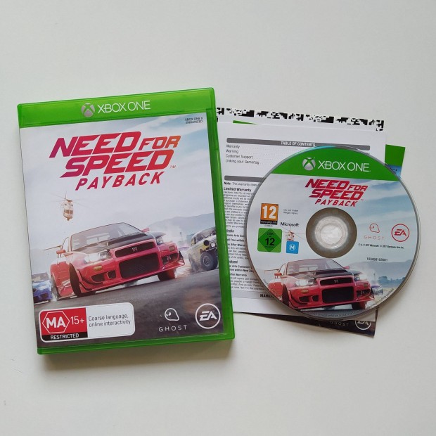 Need for Speed Payback Xbox One Series X