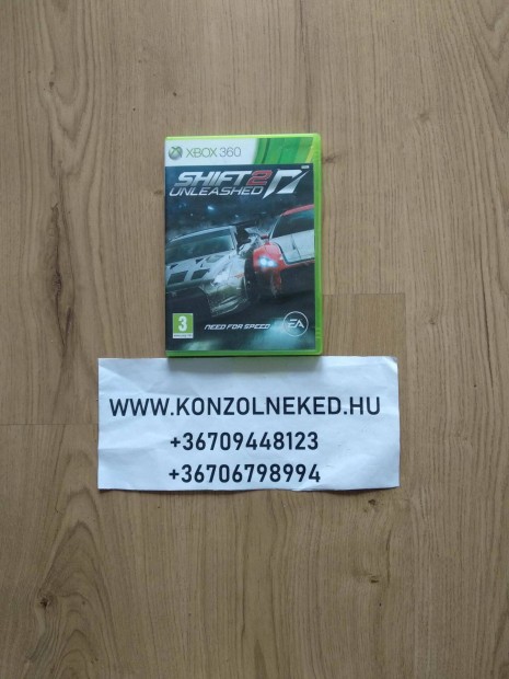 Need for Speed Shift 2 Unleashed Xbox 360 jtk