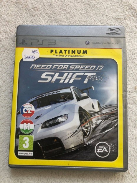 Need for Speed Shift Ps3 Playstation 3 magyar feliratos jtk