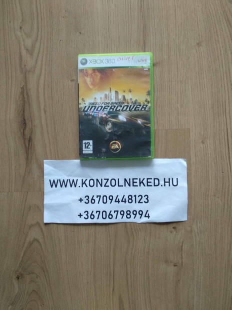 Need for Speed Undercover eredeti Xbox 360 jtk