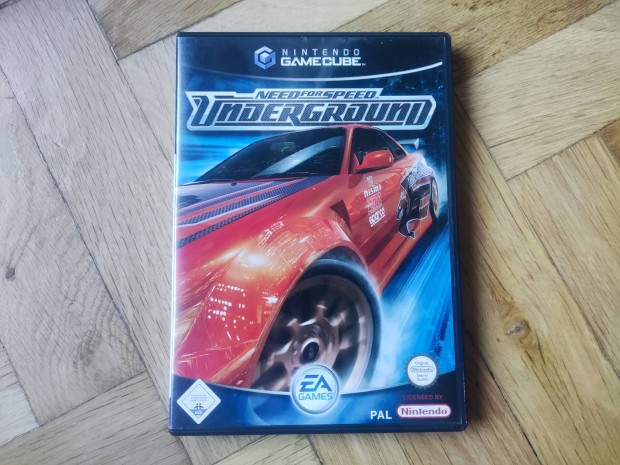 Need for Speed Underground Nintendo Gamecube játék német Game cube