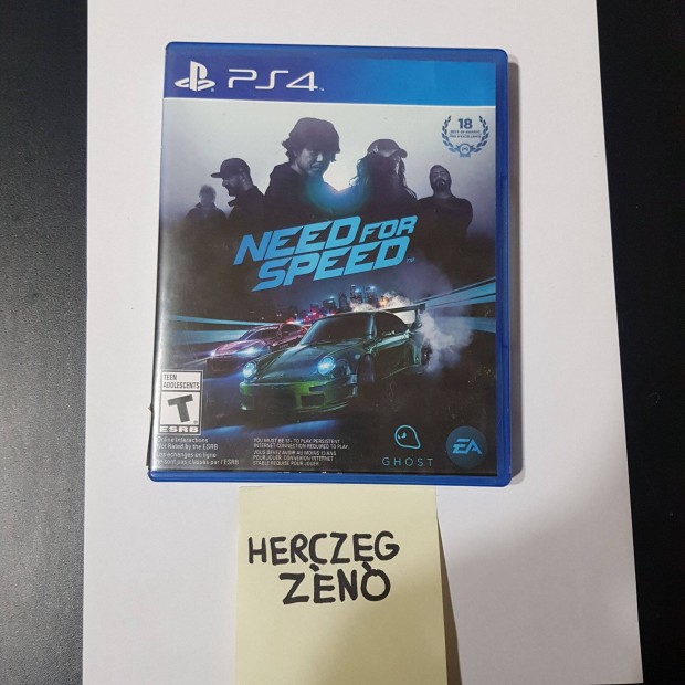 Need for speed ps4