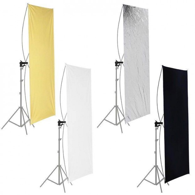 Neewer 150x80cm dert, 4 sznben, 360 fokban forgathat fogantyval