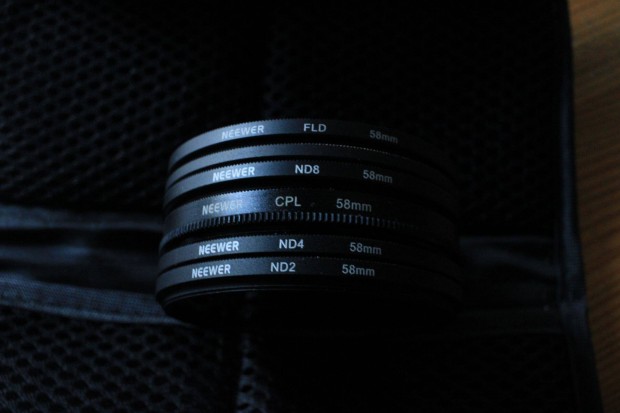 Neewer Filter Kit, Canon 58 mm. Foxpost egyeztetés után!