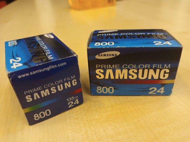 Negatv sznes film 35mm Samsung Prime Colour 800 24(27) exp analg f
