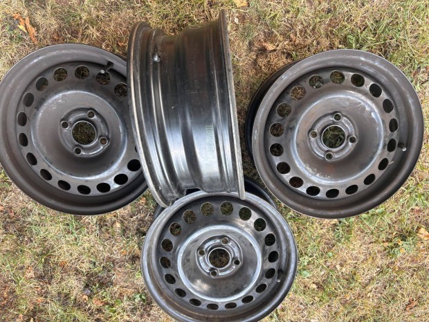 Négy Opel acél felni 15 colos, 6Jx15H2 ET 49