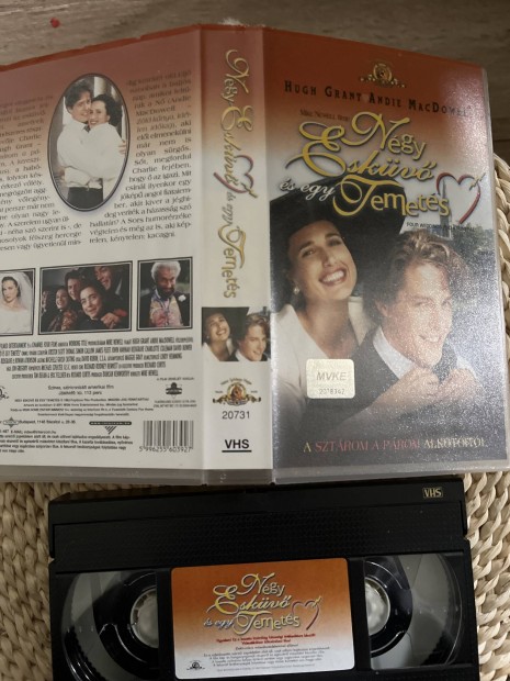 Ngy eskv egy temets vhs film