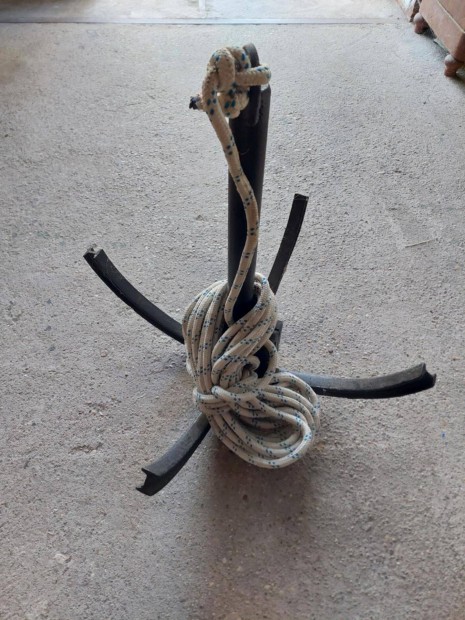 Négykapás horgony 15 kg