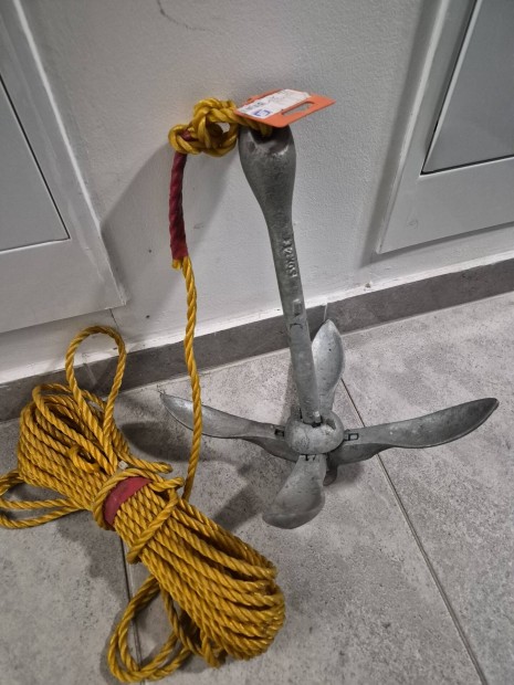 N�gykap�s horgony 3.2 kg elad�!