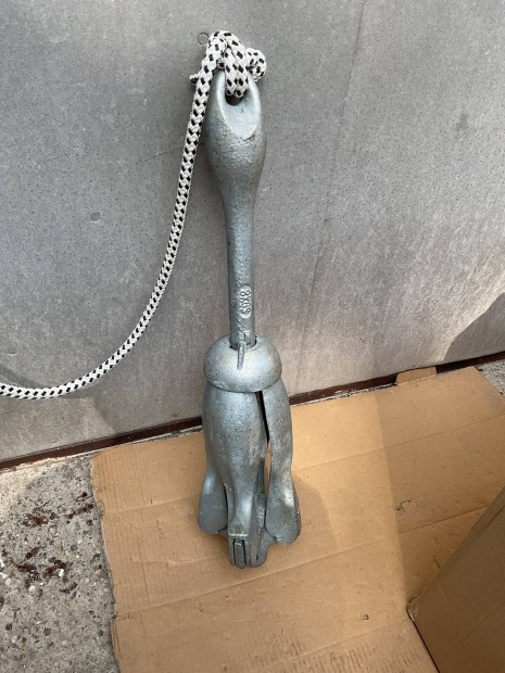 Négykapás horgony eladó - 8kg